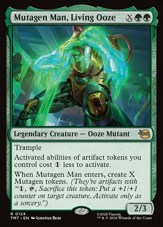 Mutagen Man, Living Ooze (Teenage Mutant Ninja Turtles) - Magic: The Gathering in TCG Land México