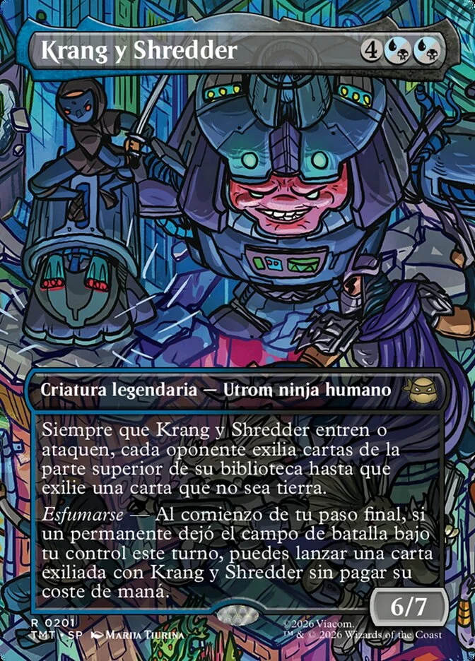 Krang y Shredder (Teenage Mutant Ninja Turtles) - Magic: The Gathering in TCG Land México