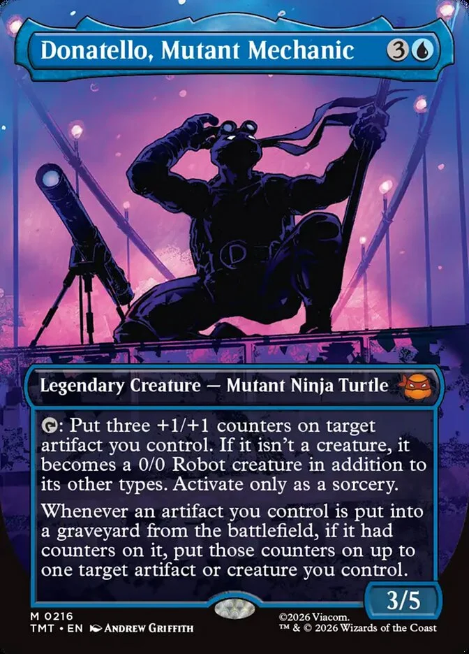 Donatello, Mutant Mechanic (Teenage Mutant Ninja Turtles) - Magic: The Gathering in TCG Land México
