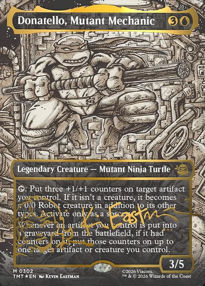 Donatello, Mutant Mechanic (Teenage Mutant Ninja Turtles) - Magic: The Gathering in TCG Land México