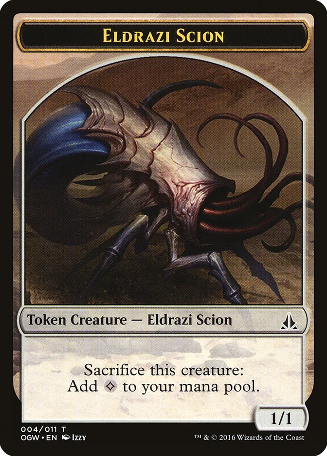 Eldrazi Scion (Oath of the Gatewatch Tokens) - Magic: The Gathering in TCG Land