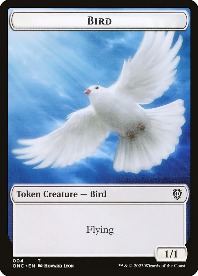 Bird (Phyrexia: All Will Be One Commander Tokens) - Magic: The Gathering in TCG Land