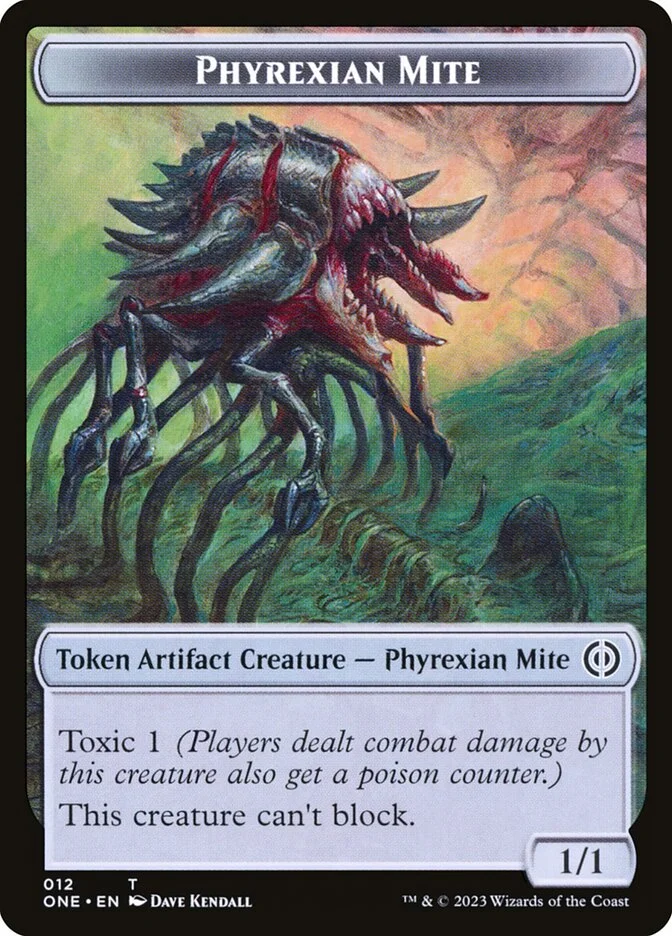 Phyrexian Mite (Phyrexia: All Will Be One Tokens) - Magic: The Gathering in TCG Land