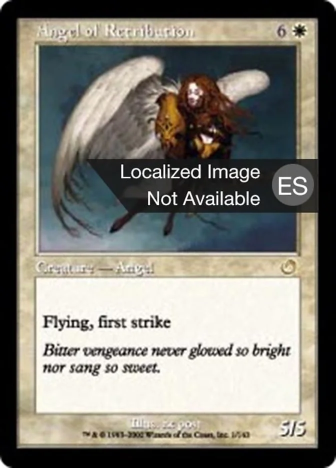 Ángel de castigo (Torment) - Magic: The Gathering in TCG Land