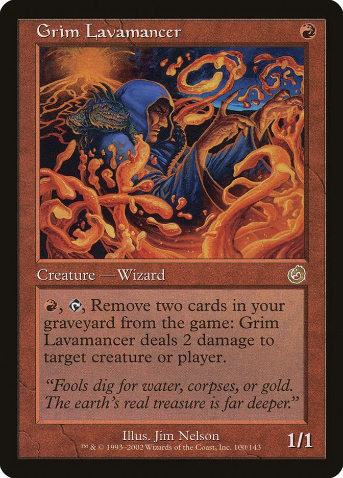 Grim Lavamancer (Torment) - Magic: The Gathering in TCG Land