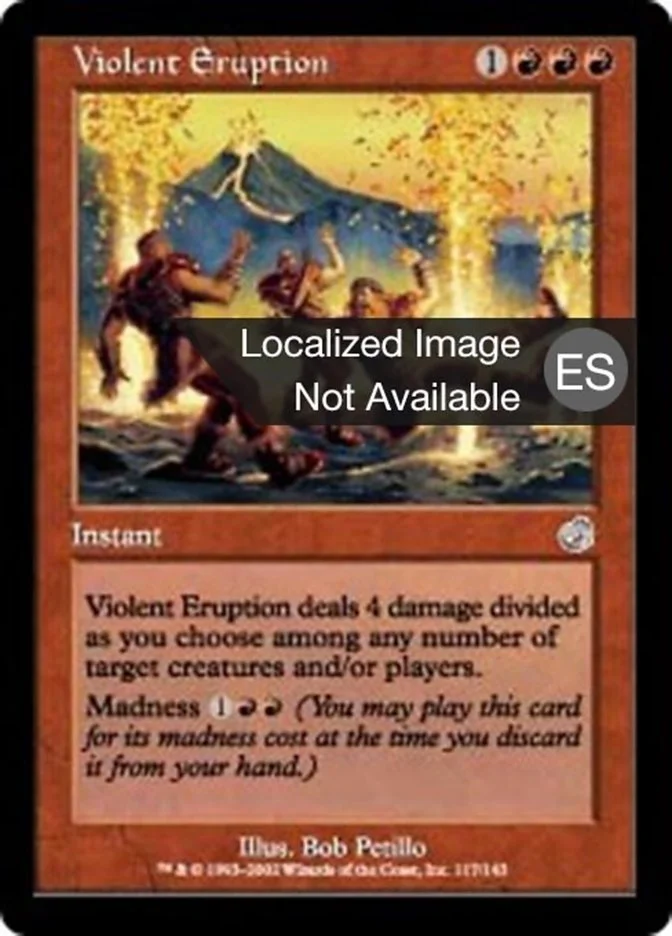 Erupción violenta (Torment) - Magic: The Gathering in TCG Land