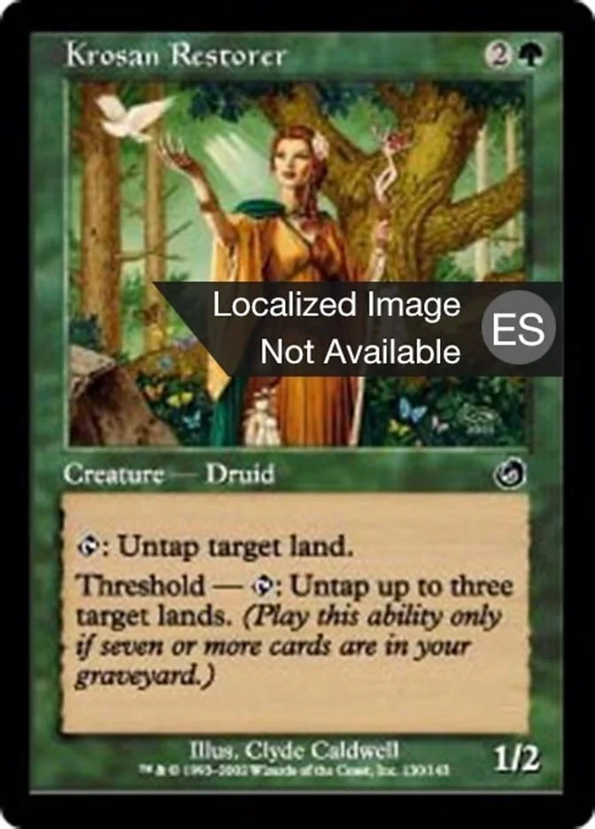 Restauradora krosana (Torment) - Magic: The Gathering in TCG Land