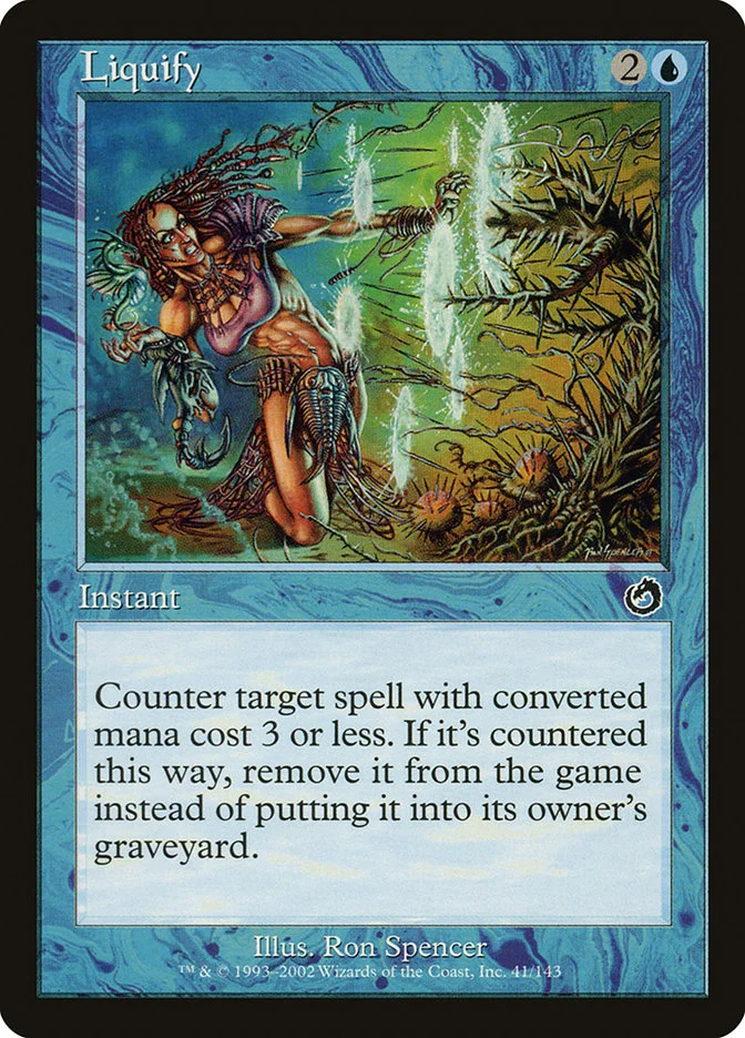 Liquify (Torment) - Magic: The Gathering in TCG Land
