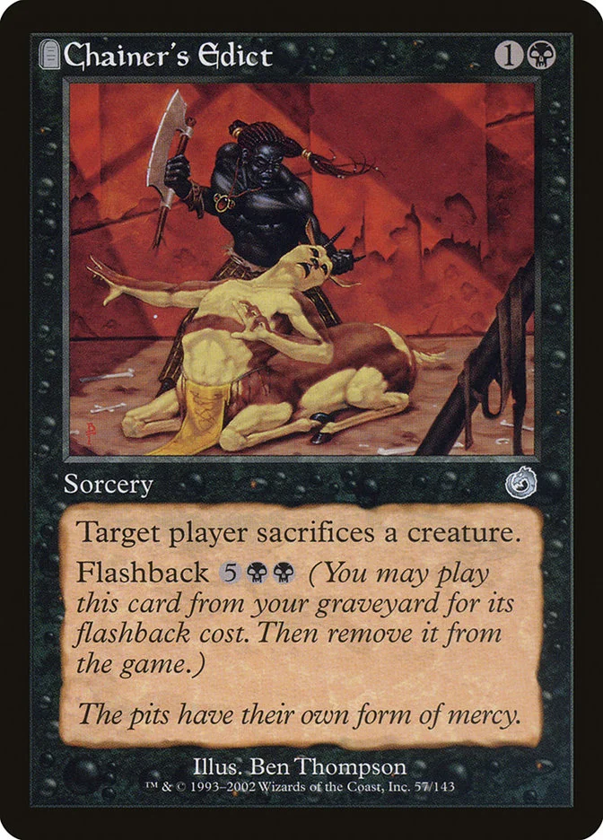 Chainer's Edict (Torment) - Magic: The Gathering in TCG Land