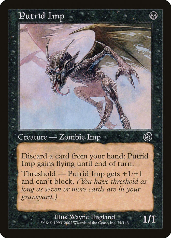 Putrid Imp (Torment) - Magic: The Gathering in TCG Land