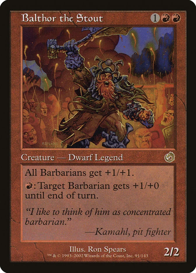 Balthor the Stout (Torment) - Magic: The Gathering in TCG Land