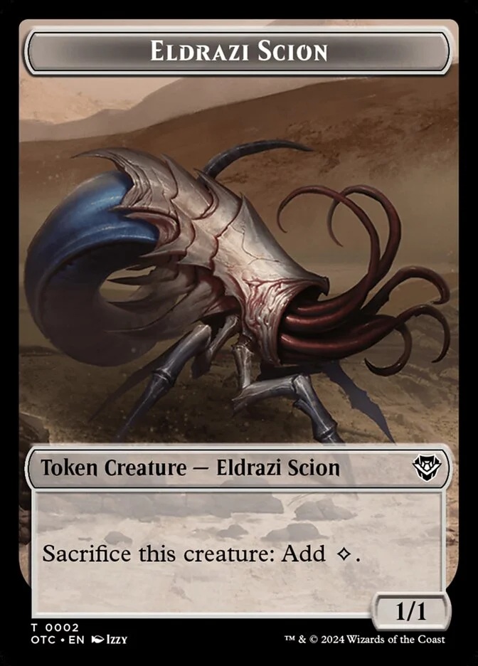 Eldrazi Scion (Outlaws of Thunder Junction Commander Tokens) - Magic: The Gathering in TCG Land