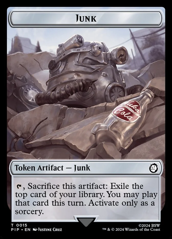 Junk (Fallout Tokens) - Magic: The Gathering in TCG Land