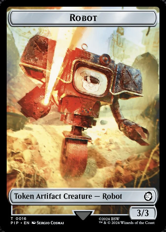 Robot (Fallout Tokens) - Magic: The Gathering in TCG Land México