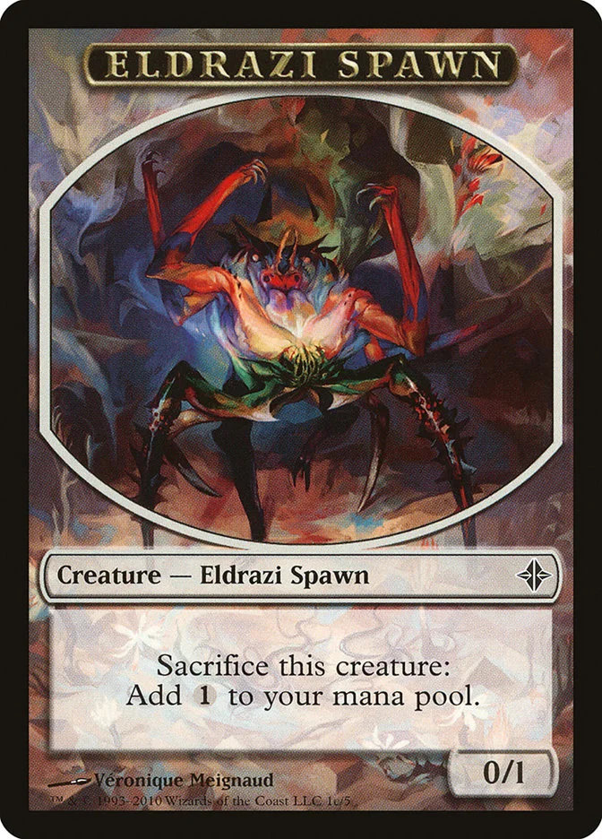 Eldrazi Spawn (Rise of the Eldrazi Tokens) - Magic: The Gathering in TCG Land