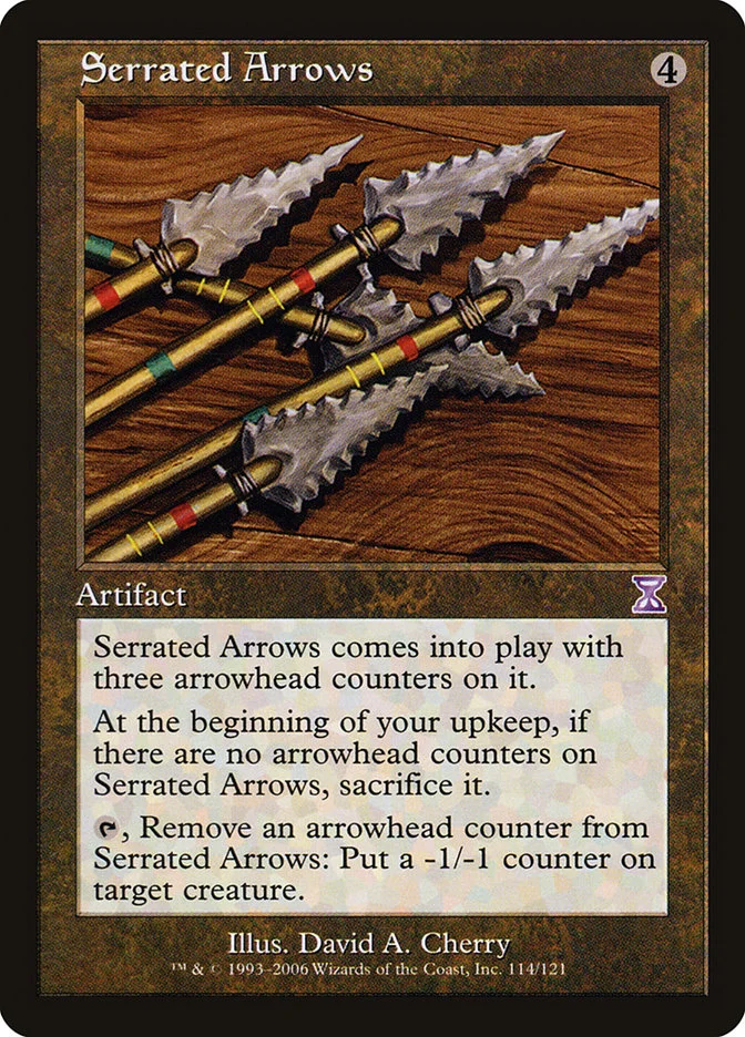 Serrated Arrows (Time Spiral Timeshifted) - Magic: The Gathering in TCG Land México