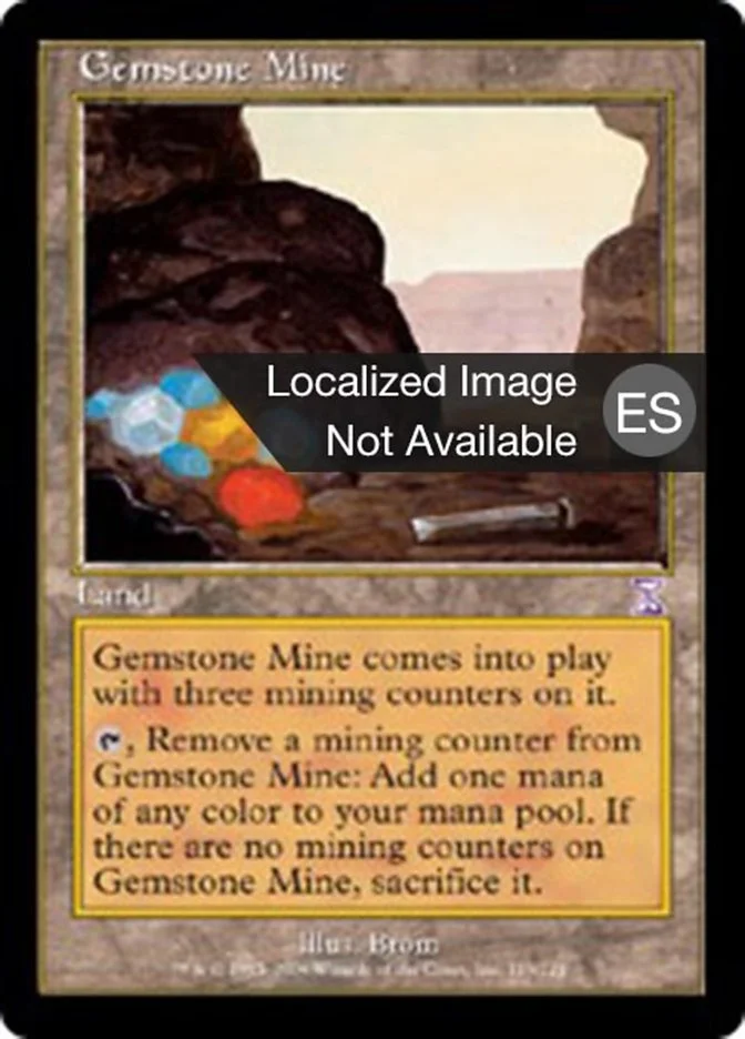 Yacimiento de gemas (Time Spiral Timeshifted) - Magic: The Gathering in TCG Land México
