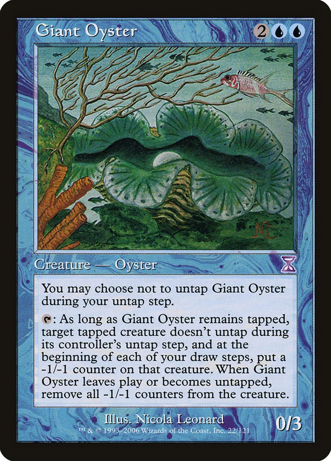 Giant Oyster (Time Spiral Timeshifted) - Magic: The Gathering in TCG Land