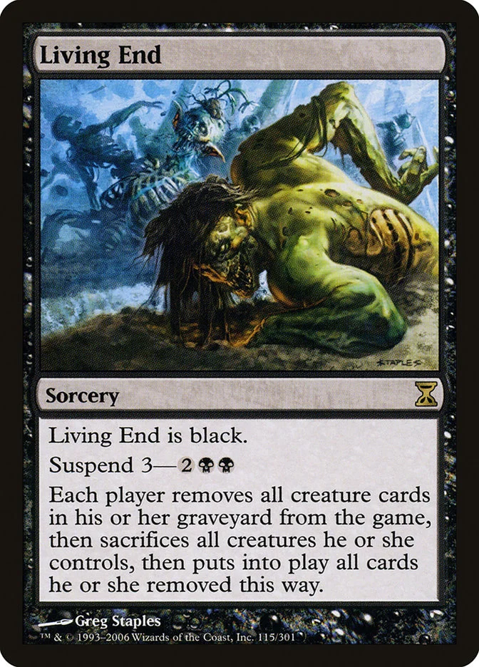 Living End (Time Spiral) - Magic: The Gathering in TCG Land