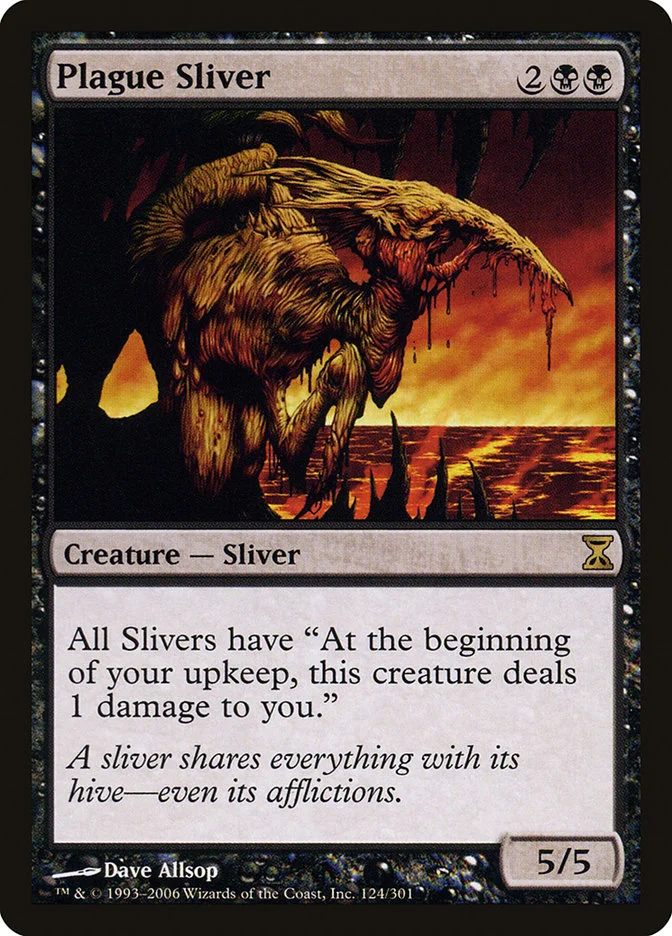 Plague Sliver (Time Spiral) - Magic: The Gathering in TCG Land México