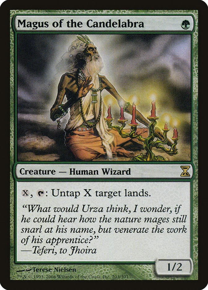 Magus of the Candelabra (Time Spiral) - Magic: The Gathering in TCG Land