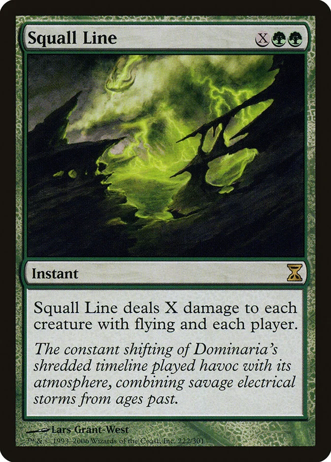 Squall Line (Time Spiral) - Magic: The Gathering in TCG Land