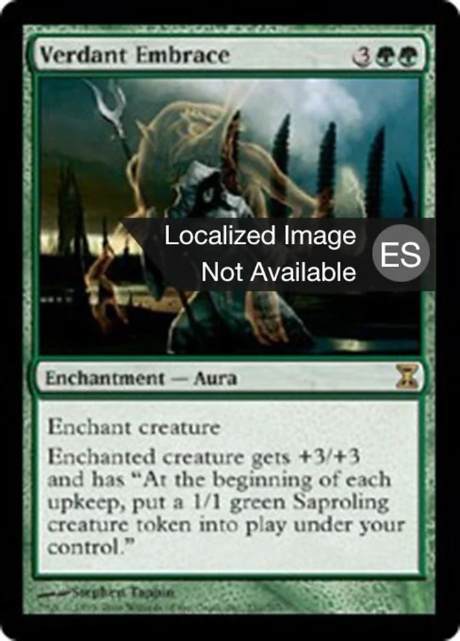 Abrazo verde (Time Spiral) - Magic: The Gathering in TCG Land México