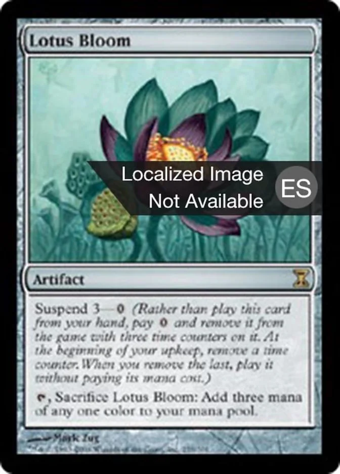 Flor de loto (Time Spiral) - Magic: The Gathering in TCG Land