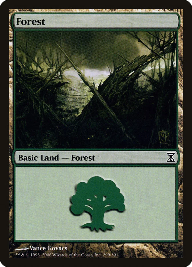 Forest (Time Spiral) - Magic: The Gathering in TCG Land