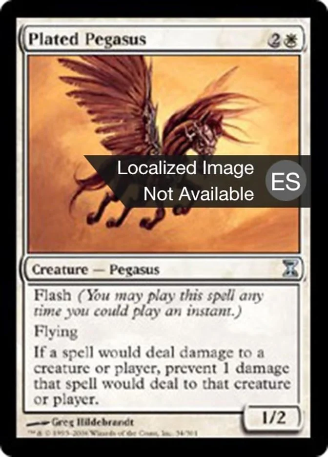 Pegaso con placas (Time Spiral) - Magic: The Gathering in TCG Land