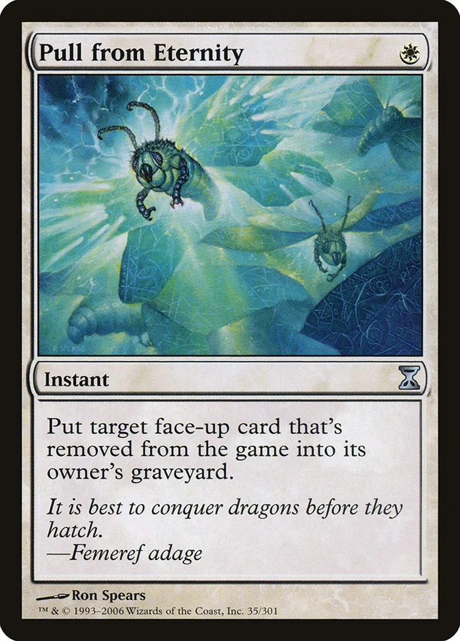 Pull from Eternity (Time Spiral) - Magic: The Gathering in TCG Land