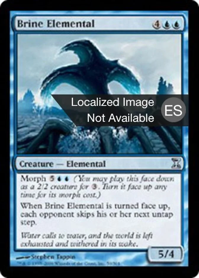 Elemental marítimo (Time Spiral) - Magic: The Gathering in TCG Land