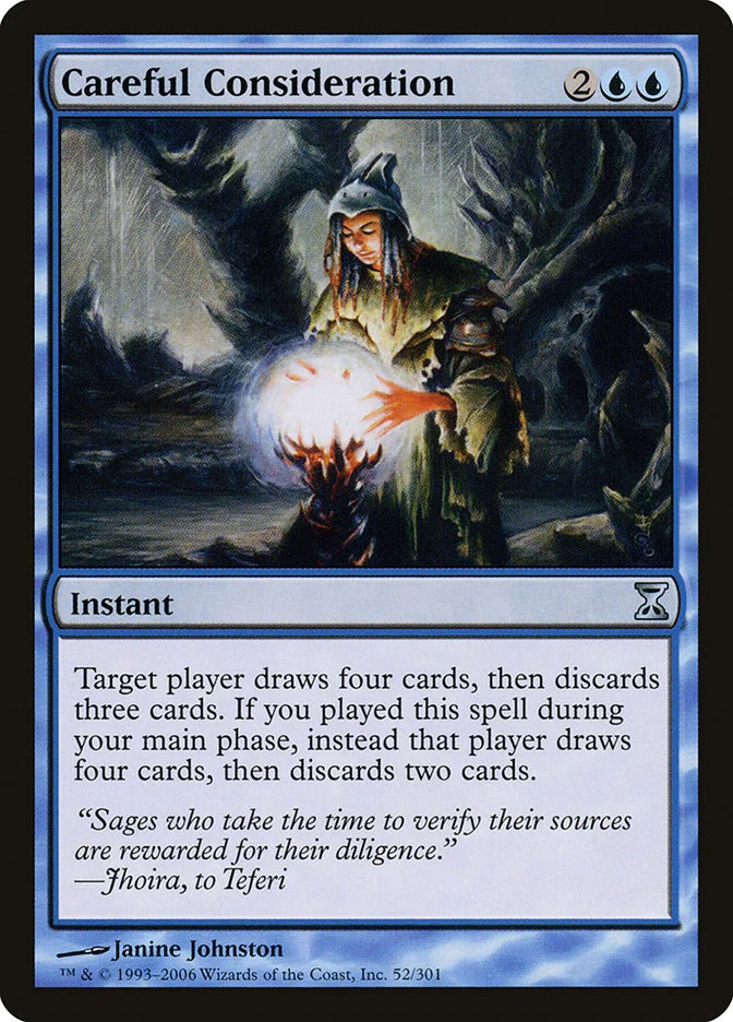 Careful Consideration (Time Spiral) - Magic: The Gathering in TCG Land