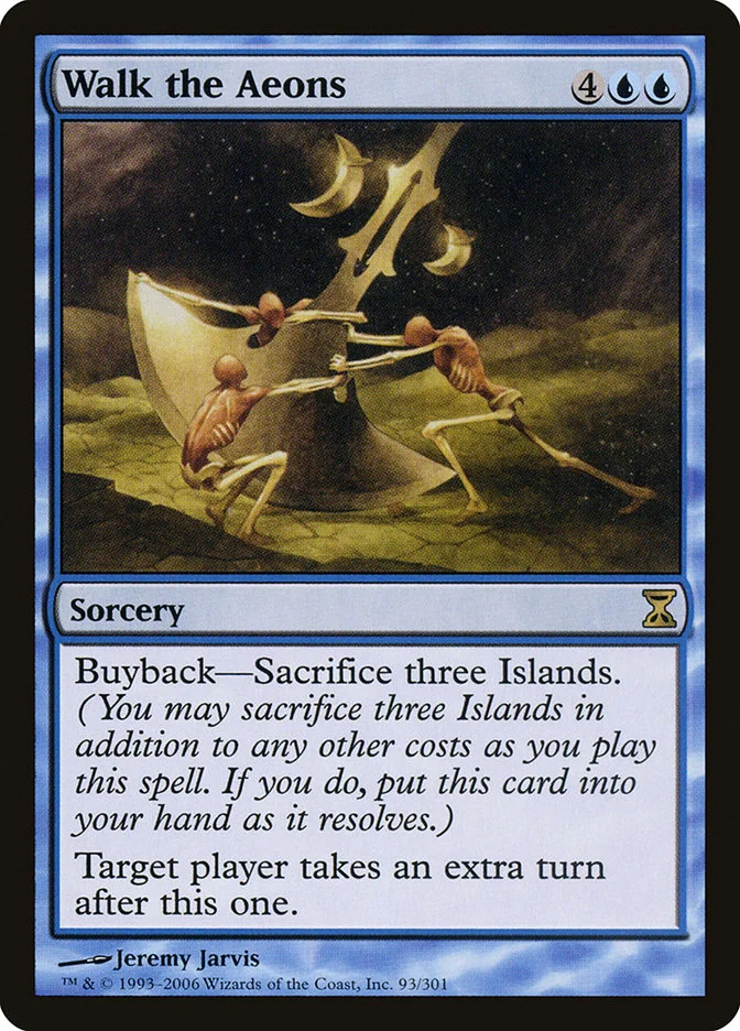 Walk the Aeons (Time Spiral) - Magic: The Gathering in TCG Land