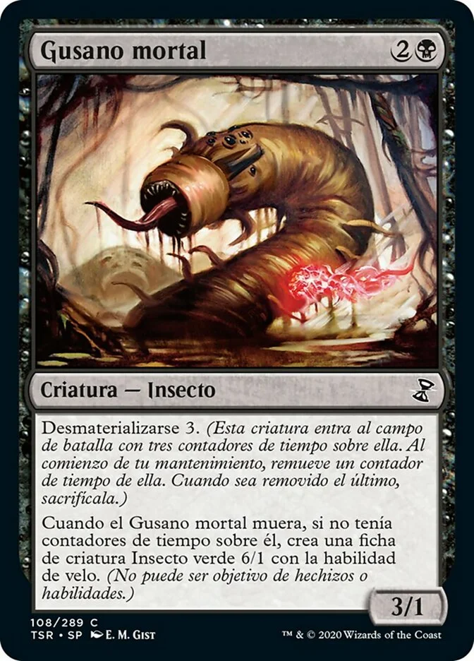 Gusano mortal (Time Spiral Remastered) - Magic: The Gathering in TCG Land México