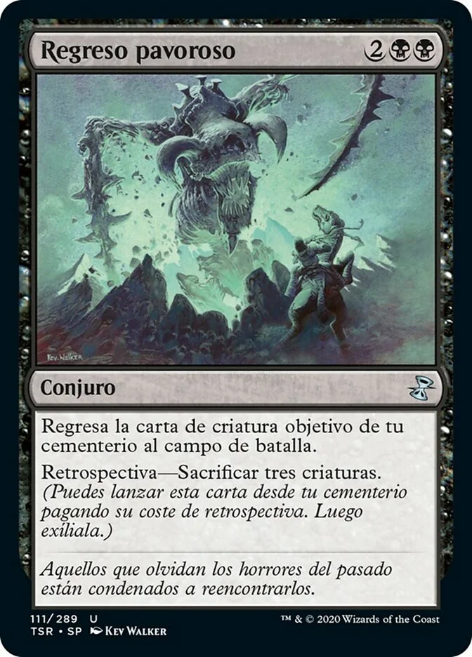Regreso pavoroso (Time Spiral Remastered) - Magic: The Gathering in TCG Land México