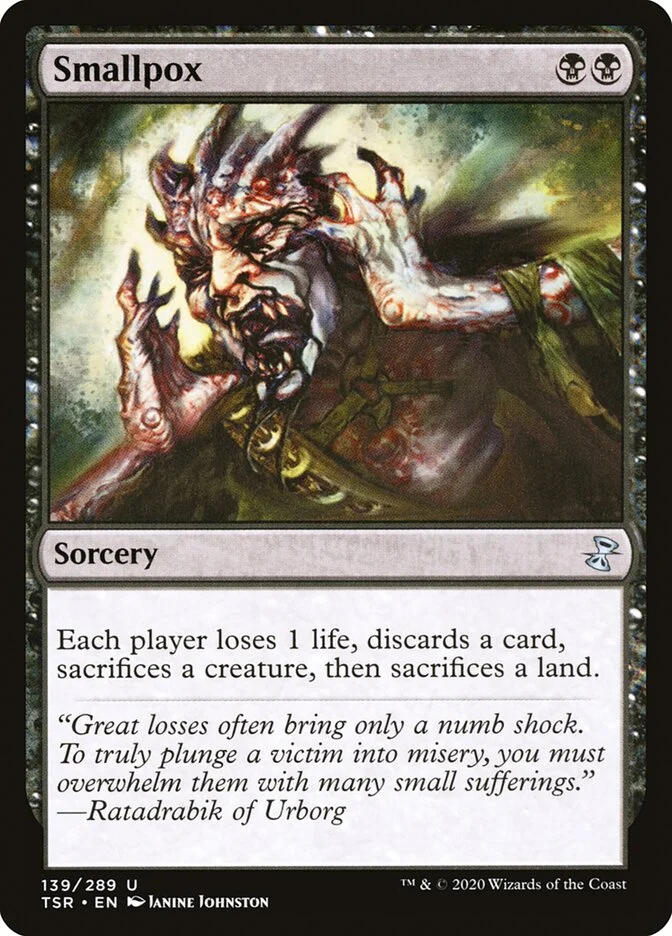 Smallpox (Time Spiral Remastered) - Magic: The Gathering in TCG Land