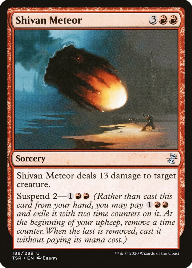 Shivan Meteor (Time Spiral Remastered) - Magic: The Gathering in TCG Land