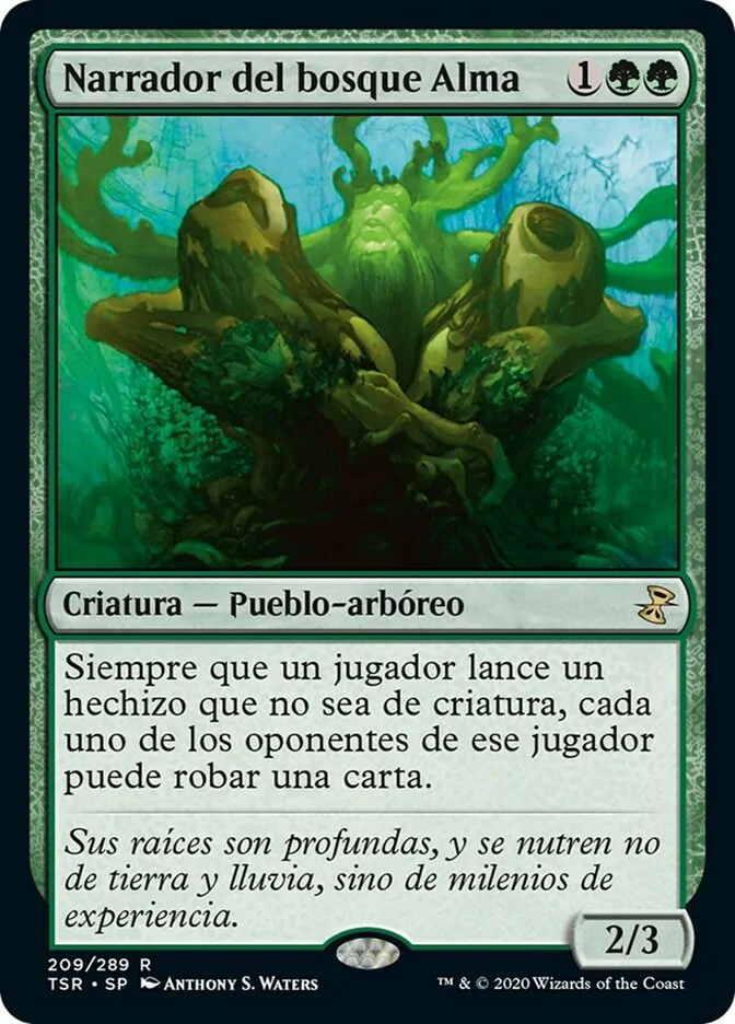 Narrador del bosque Alma (Time Spiral Remastered) - Magic: The Gathering in TCG Land