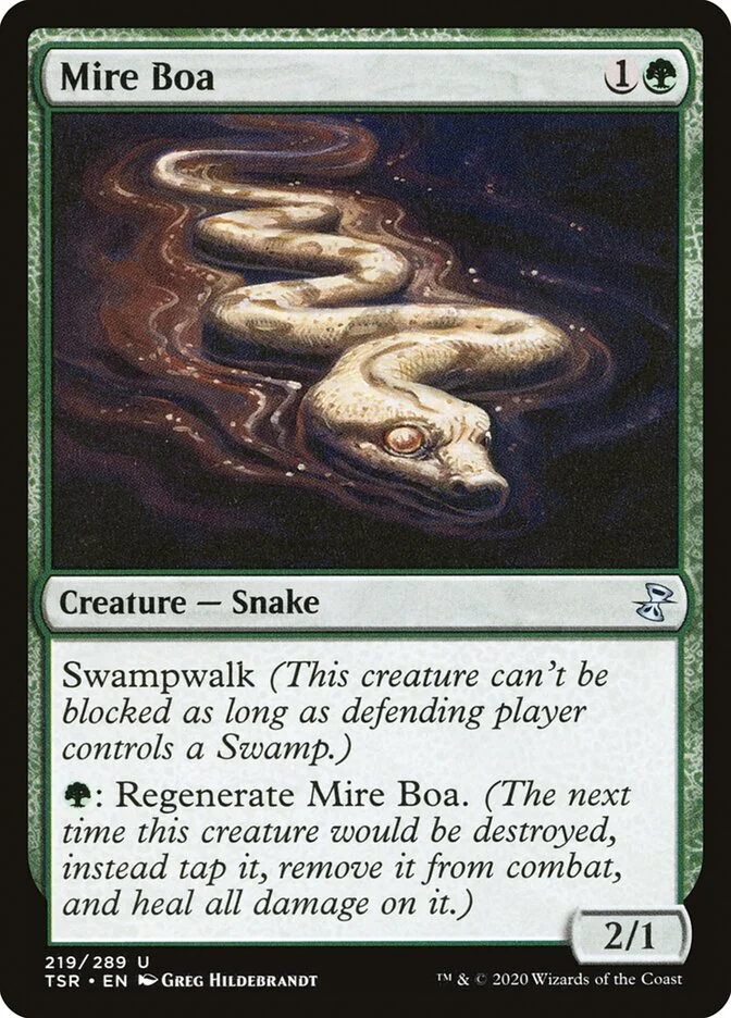 Mire Boa (Time Spiral Remastered) - Magic: The Gathering in TCG Land