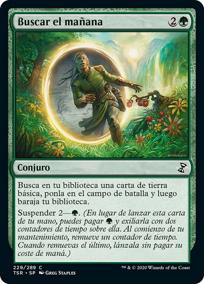 Buscar el mañana (Time Spiral Remastered) - Magic: The Gathering in TCG Land