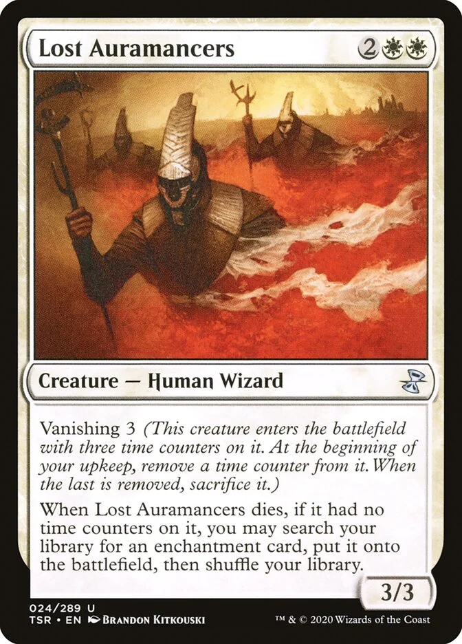 Lost Auramancers (Time Spiral Remastered) - Magic: The Gathering in TCG Land