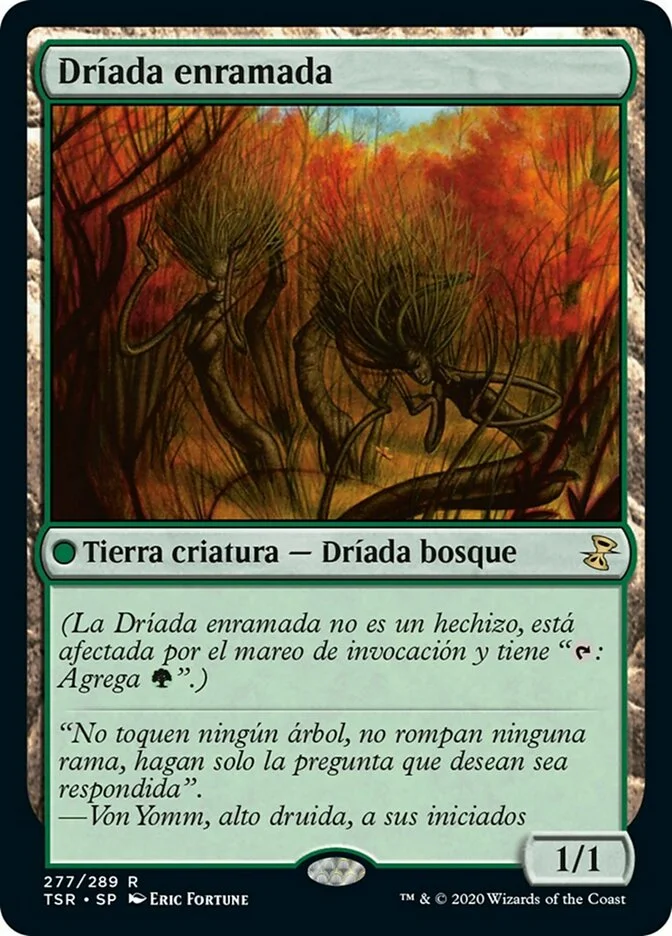 Dríada enramada (Time Spiral Remastered) - Magic: The Gathering in TCG Land