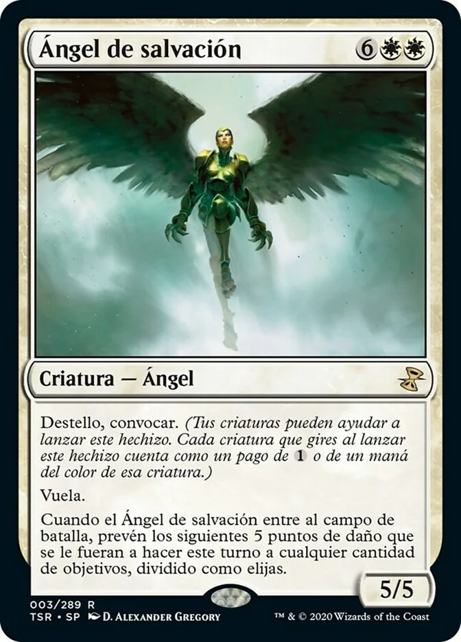 Ángel de salvación (Time Spiral Remastered) - Magic: The Gathering in TCG Land