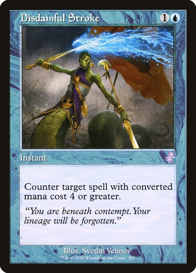 Disdainful Stroke (Time Spiral Remastered) - Magic: The Gathering in TCG Land