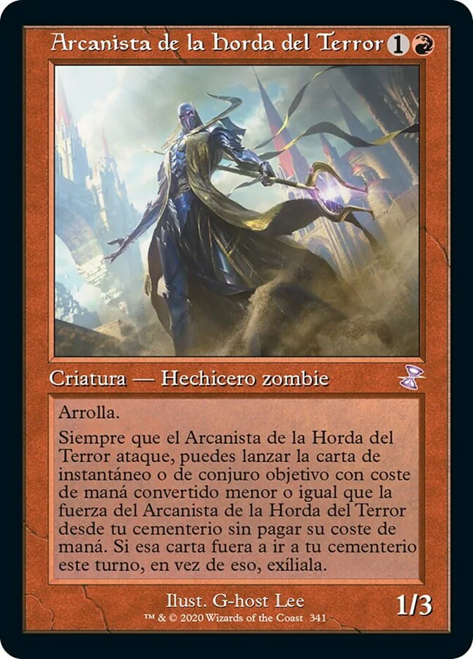 Arcanista de la Horda del Terror (Time Spiral Remastered) - Magic: The Gathering in TCG Land