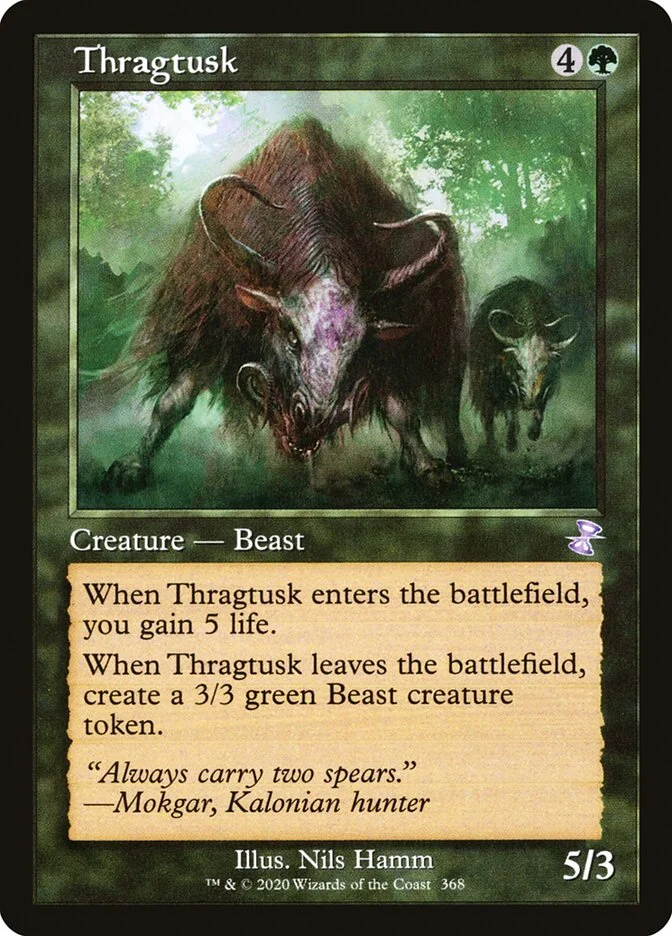 Thragtusk (Time Spiral Remastered) - Magic: The Gathering in TCG Land