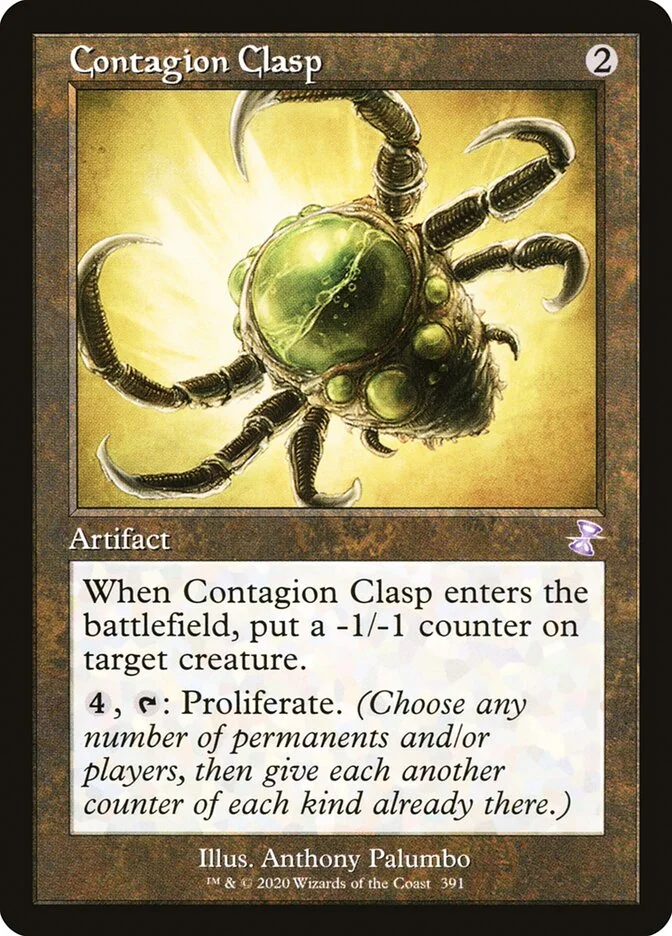 Contagion Clasp (Time Spiral Remastered) - Magic: The Gathering in TCG Land