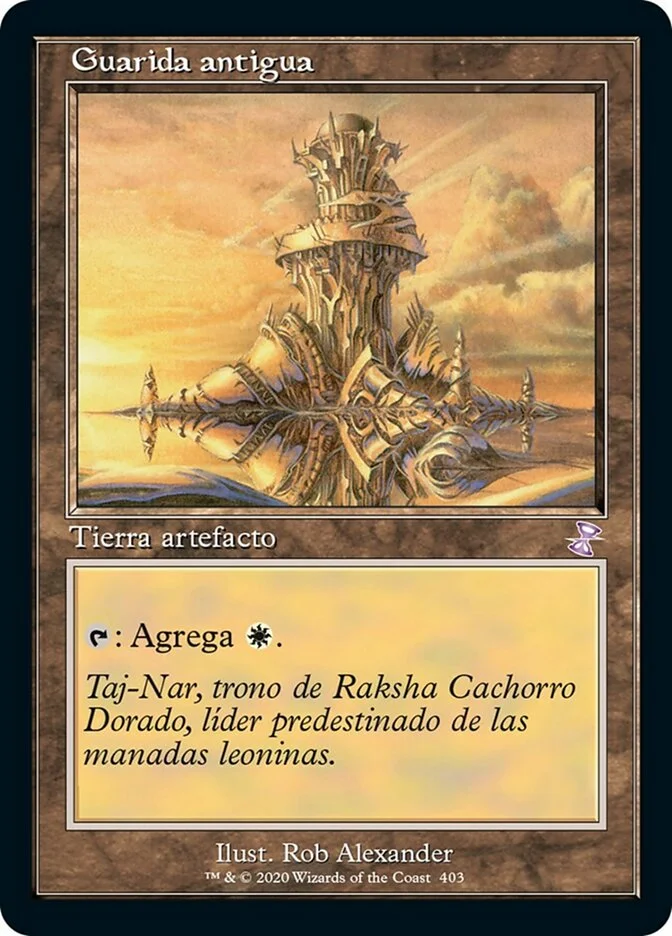 Guarida antigua (Time Spiral Remastered) - Magic: The Gathering in TCG Land