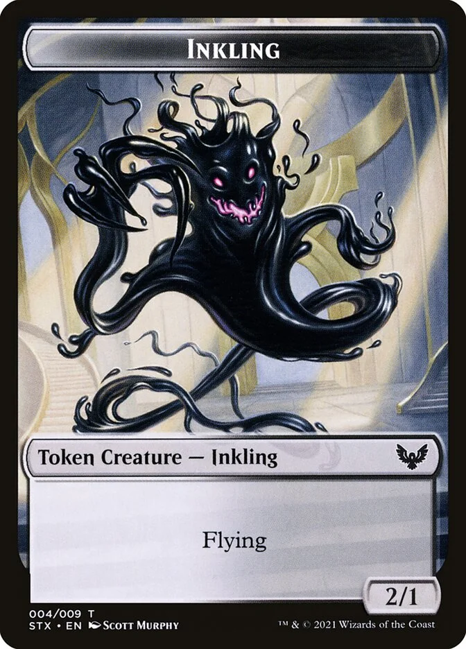 Inkling (Strixhaven: School of Mages Tokens) - Magic: The Gathering in TCG Land México